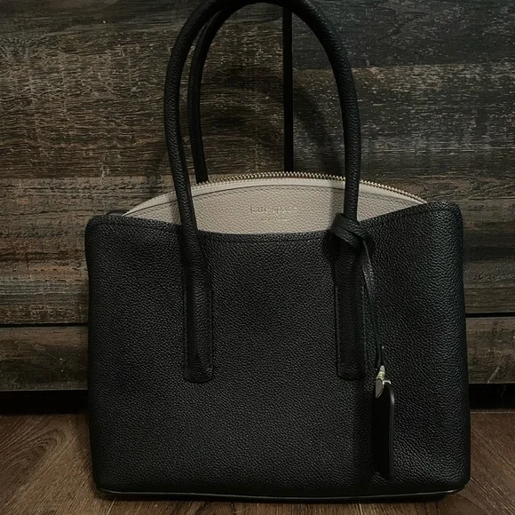 Kate Spade Margaux Medium Satchel Leather Shoulder Bag with matching wallet - Picture 4 of 13